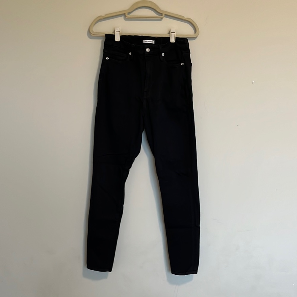 Good American Black Good Waist Skinny Jeans